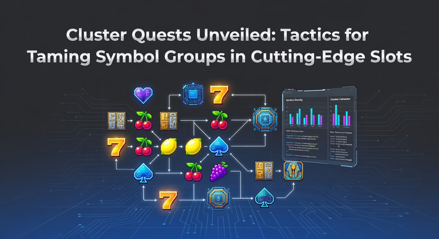 Vibrant slot screen showing colorful symbol clusters exploding into wins during a cascade feature